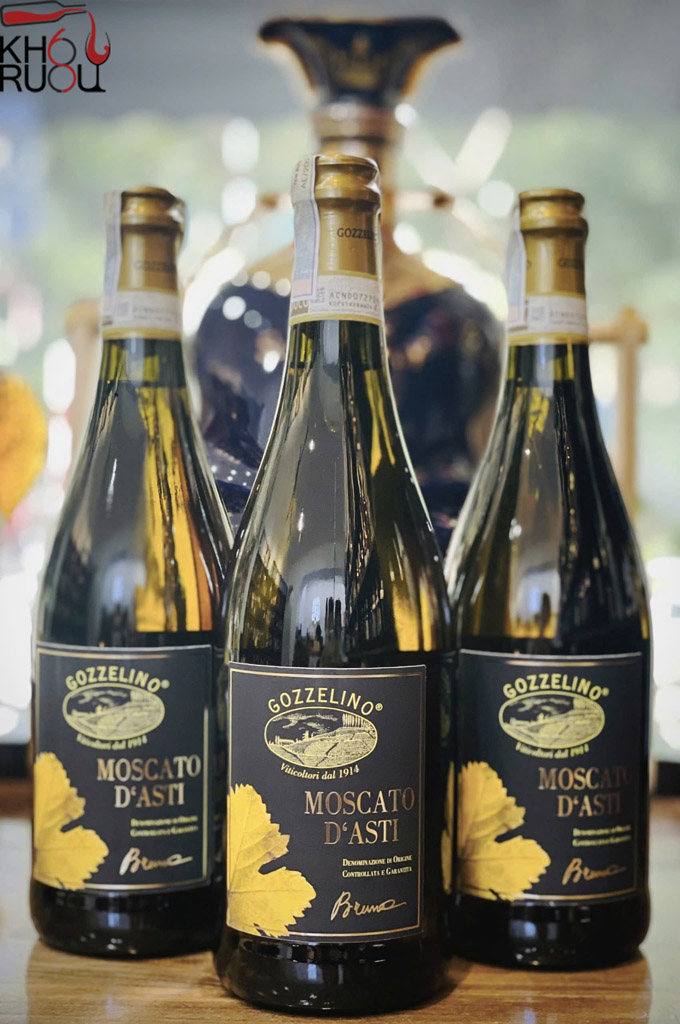 Rượu Vang Gozzelino Moscato D’Asti Bruna