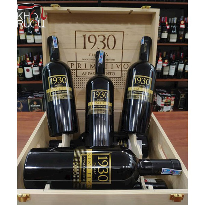 Rượu vang Ý 1930 Primitivo Appassimento Rượu vang Ý 1930 Primitivo Appassimento