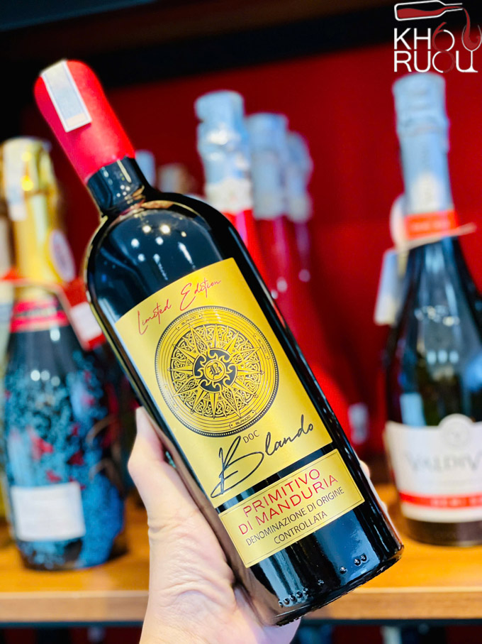 Rượu vang Ý Blando Primitivo di Manduria DOC