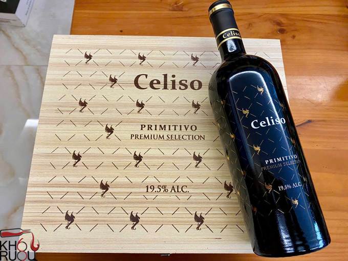 Rượu vang Ý Celiso Primitivo Rượu vang Ý Celiso Primitivo