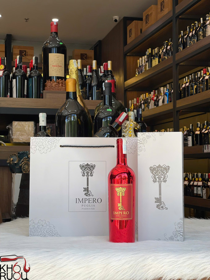 Rượu vang Ý Impero Semi Dolce Red