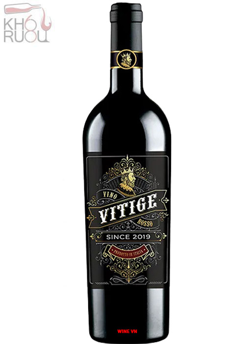 Rượu vang Ý Vitige Vino Rosso Vitige Vino Rosso
