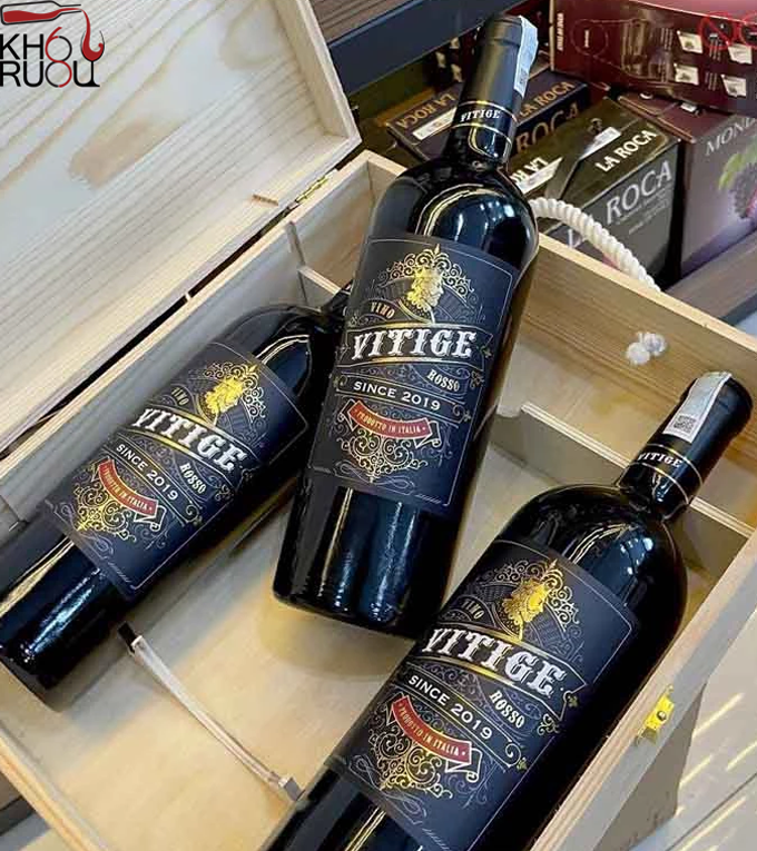 Rượu vang Ý Vitige Vino Rosso Vitige Vino Rosso