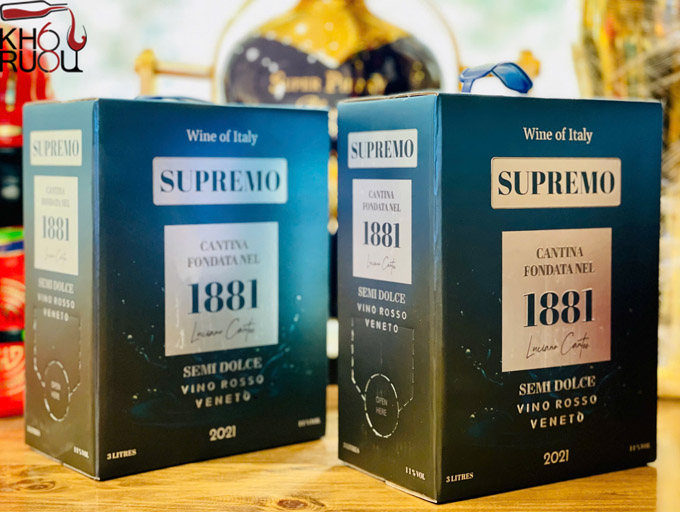 Rượu Vang Bịch 1881 Semi Dolce Rượu Vang Bịch 1881 Semi Dolce