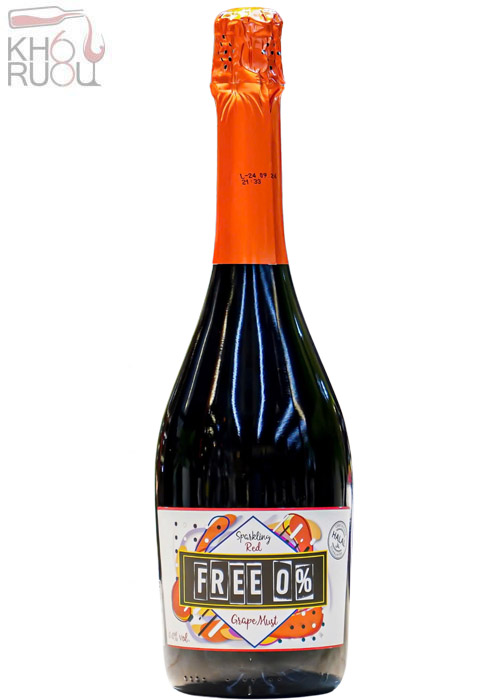 Rượu Vang Tây Ban Nha 0 Cồn Red Sparkling Rượu Vang Tây Ban Nha 0 Cồn Red Sparkling
