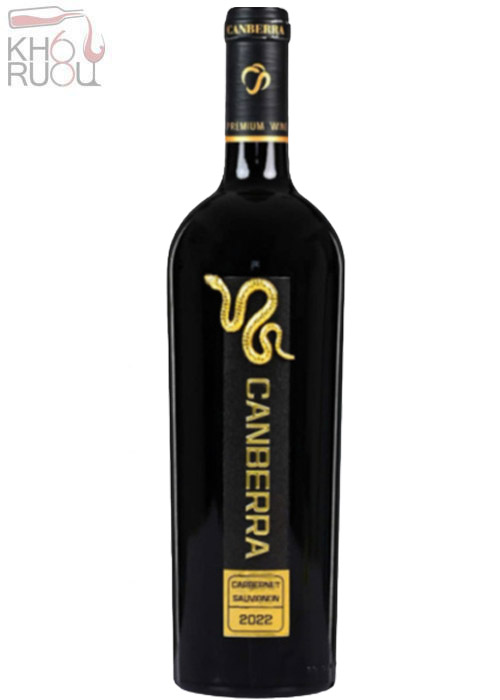Rượu vang Úc Canberra Cabernet Sauvignon hình con rắn