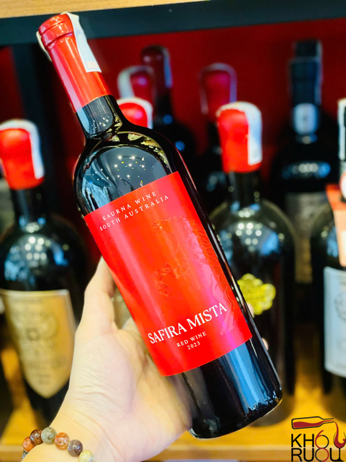 Rượu vang Úc Safira Mista
