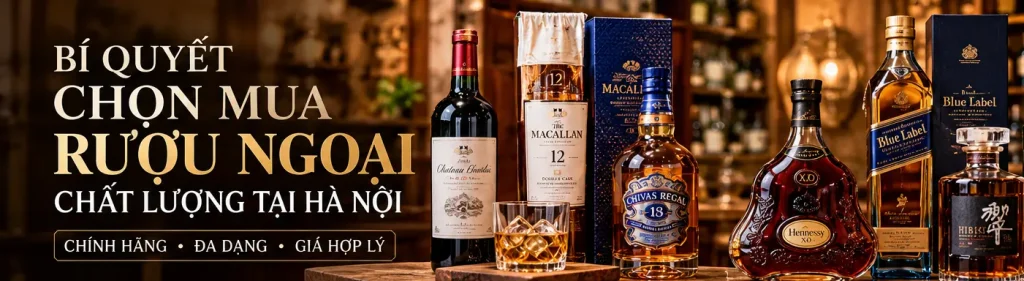Bí Quyết Chọn Mua Rượu Ngoại Chất Lượng tại Hà Nội