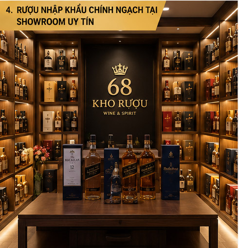rượu nhập khẩu chính ngạch