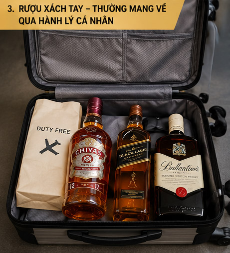 Rượu ngoại xách tay