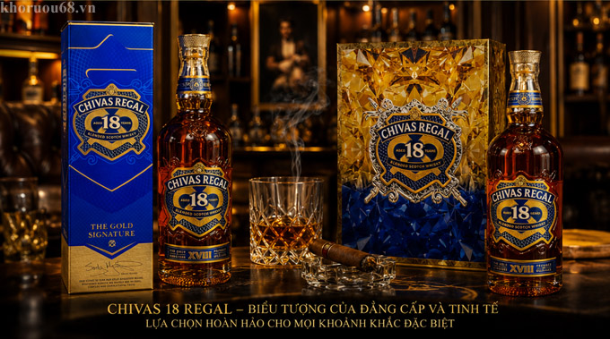 Rượu Chivas 18 Chính Hãng nhập khẩu