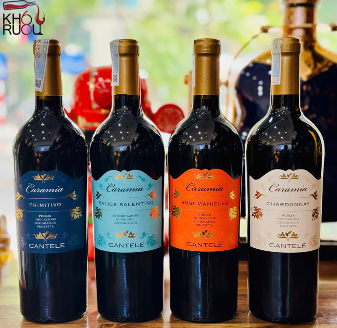 Rượu vang Ý Caramia Primitivo Caramia Primitivo 2