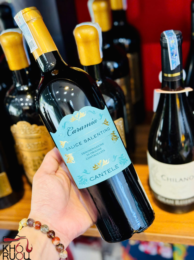 Rượu Vang Ý Caramia Salice Salentino Rượu Vang Ý Caramia Salice Salentino