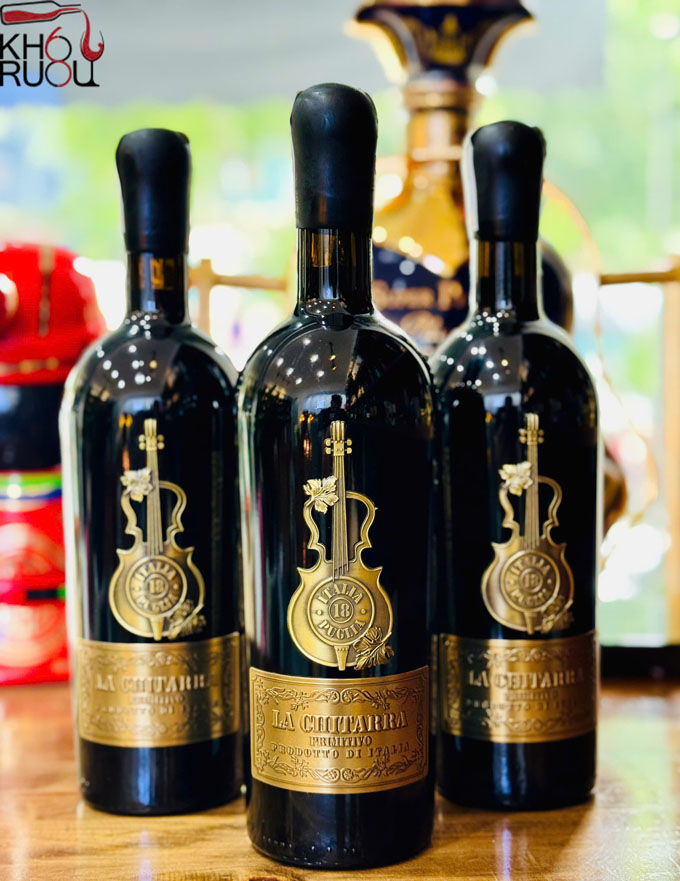 Rượu vang Ý La Chitarra Primitivo Italia Puglia 18