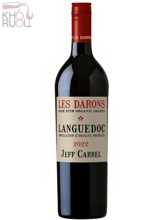 Rượu vang Pháp Les Darons Languedoc 2022