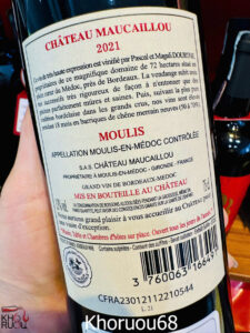 Rượu Vang Pháp Château Maucaillou Moulis-en-Médoc 2021 Rượu Vang Pháp Château Maucaillou Moulis-en-Médoc 2021