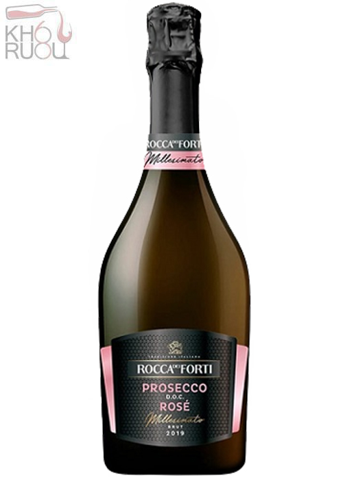 Rượu Vang Nổ Rocca Dei Forti Prosecco Rosé Rượu Vang Nổ Rocca Dei Forti Prosecco Rosé
