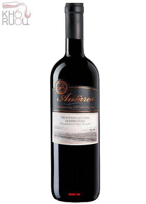 Rượu Vang Ý Antàres Montepulciano D Abruzzo