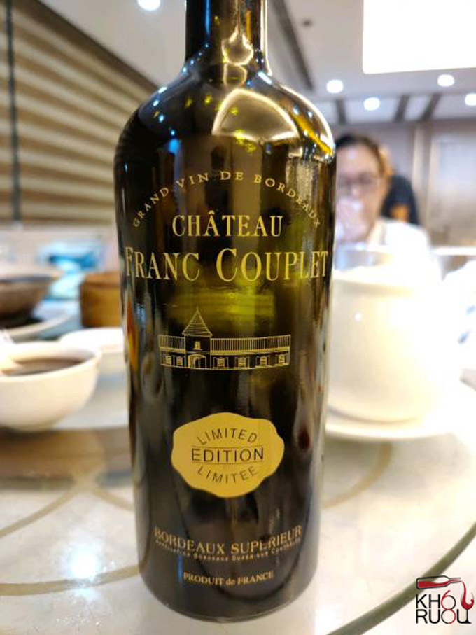 Rượu Vang Pháp Château Franc Couplet