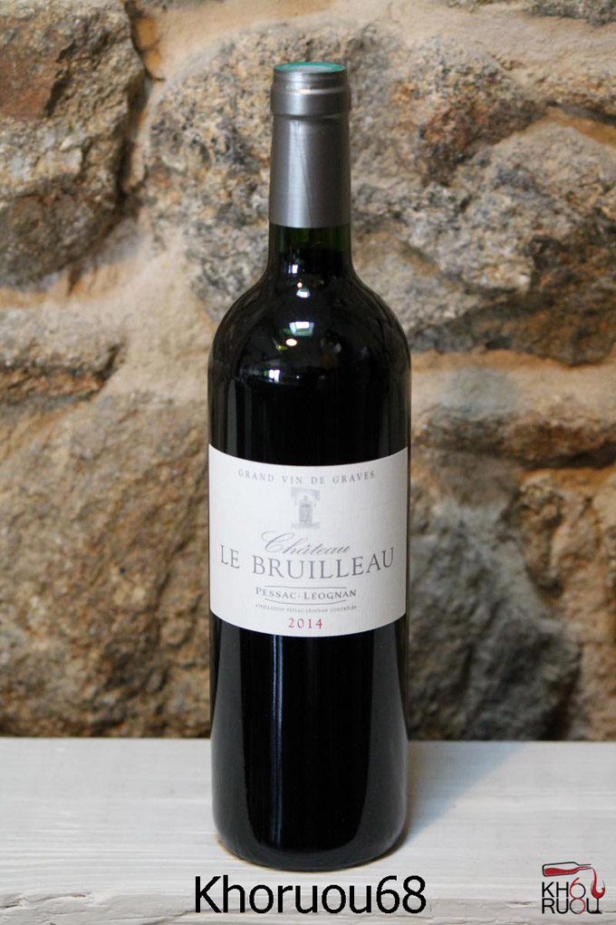 Rượu Vang Pháp Chateau Le Bruilleau