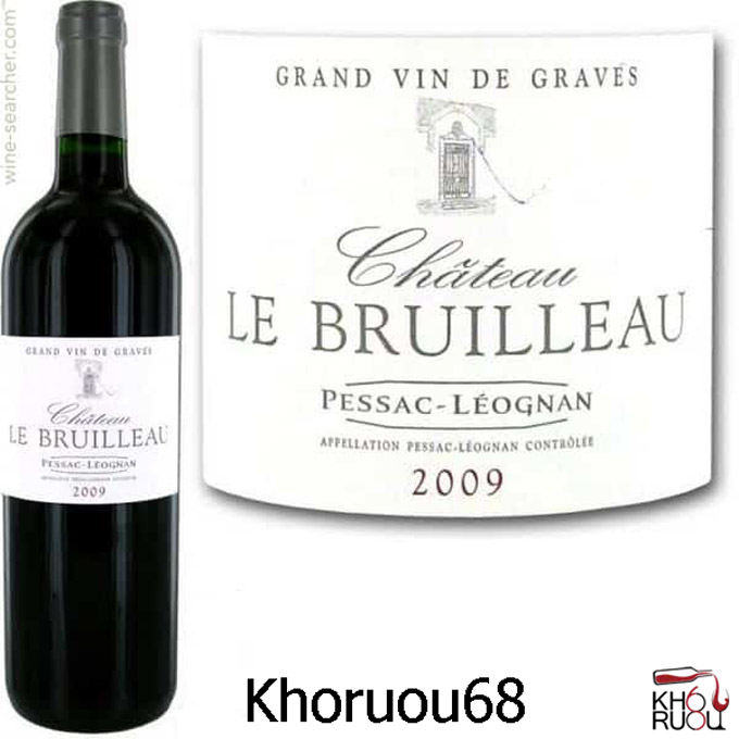 Rượu Vang Pháp Chateau Le Bruilleau