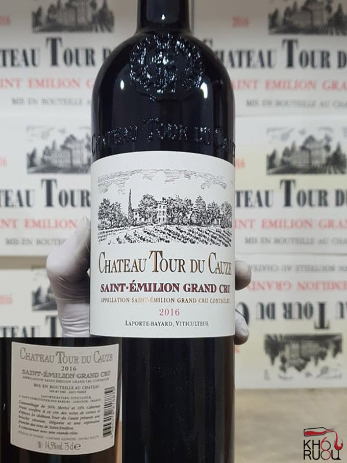 Rượu Vang Pháp Chateau Tour Du Cauze Grand Cru