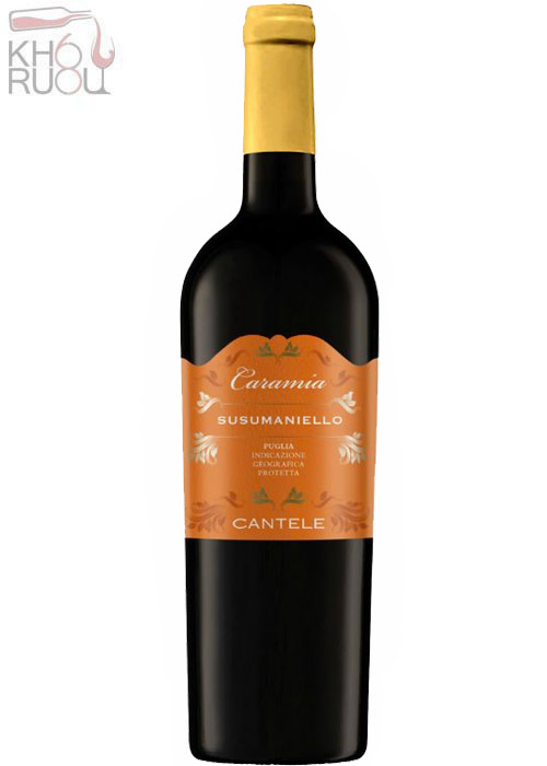 Rượu vang Ý Caramia Susumaniello Puglia