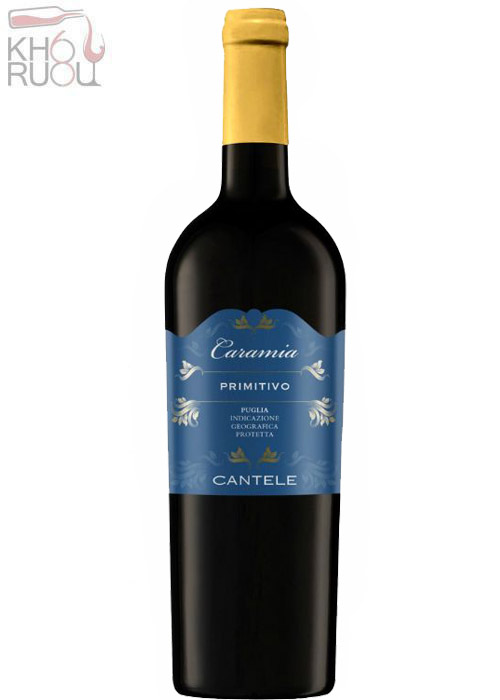 Rượu vang Ý Caramia Primitivo Rượu vang Ý Caramia Primitivo