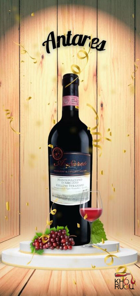 Rượu Vang Ý Antàres Montepulciano D Abruzzo