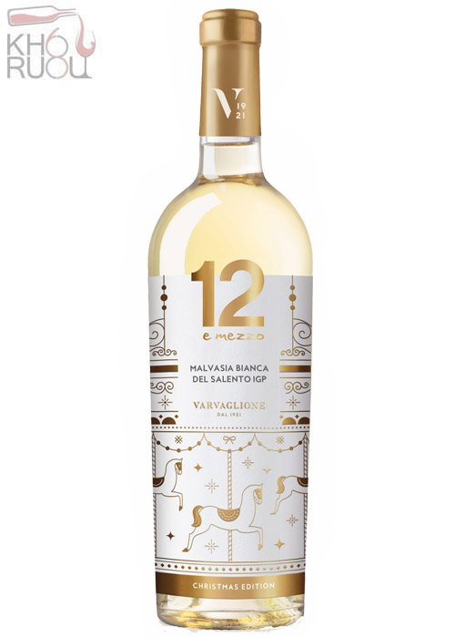 Rượu Vang Ý 12 E Mezzo Malvasia Bianca Del Salento Rượu Vang Ý 12 E Mezzo Malvasia Bianca Del Salento