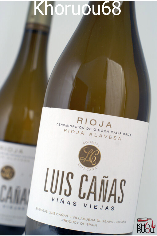 Rượu vang trắng Tây Ban Nha Luis Cañas Viñas Viejas Blanco