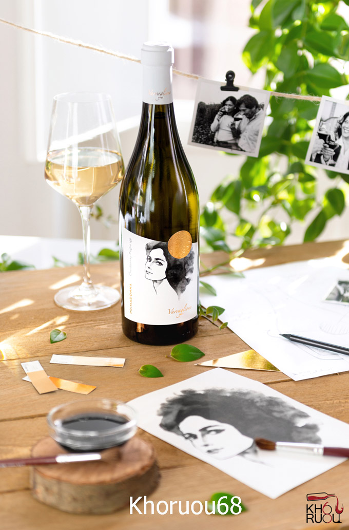 PRIMADONNA Chardonnay di Puglia IGP. Rượu vang Ý PRIMADONNA Chardonnay di Puglia IGP