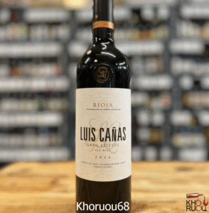 Rượu vang Tây Ban Nha Luis Cañas Gran Reserva
