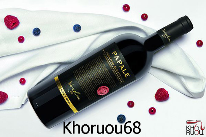 Rượu vang Ý PAPALE Primitivo di Manduria IGP Rượu vang Ý PAPALE Primitivo di Manduria IGP