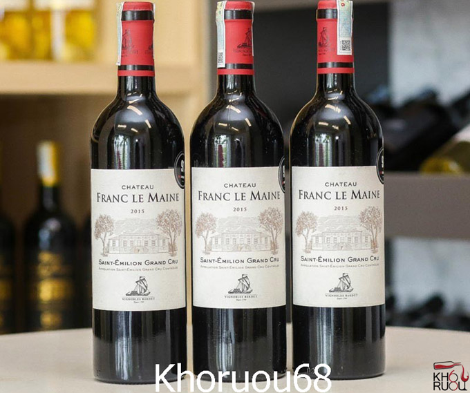 Rượu Vang Pháp Château Franc Le Maine