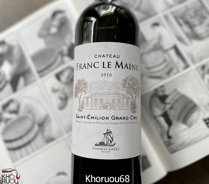 Rượu Vang Pháp Château Franc Le Maine