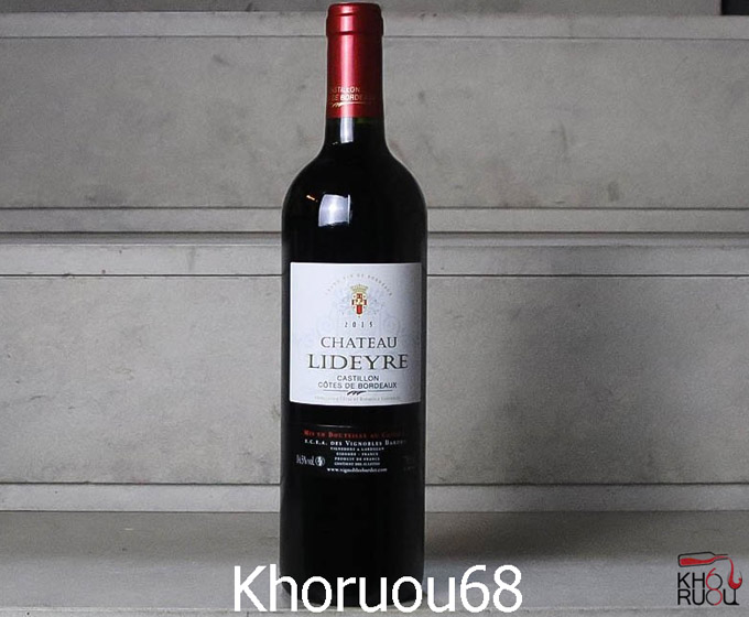 Rượu Vang Pháp Château Lideyre Castillon