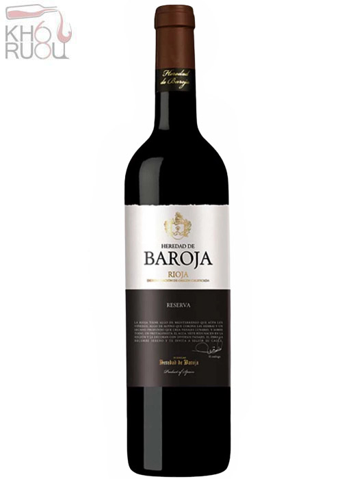 Rượu vang Tây Ban Nha Heredad de Baroja Reserva