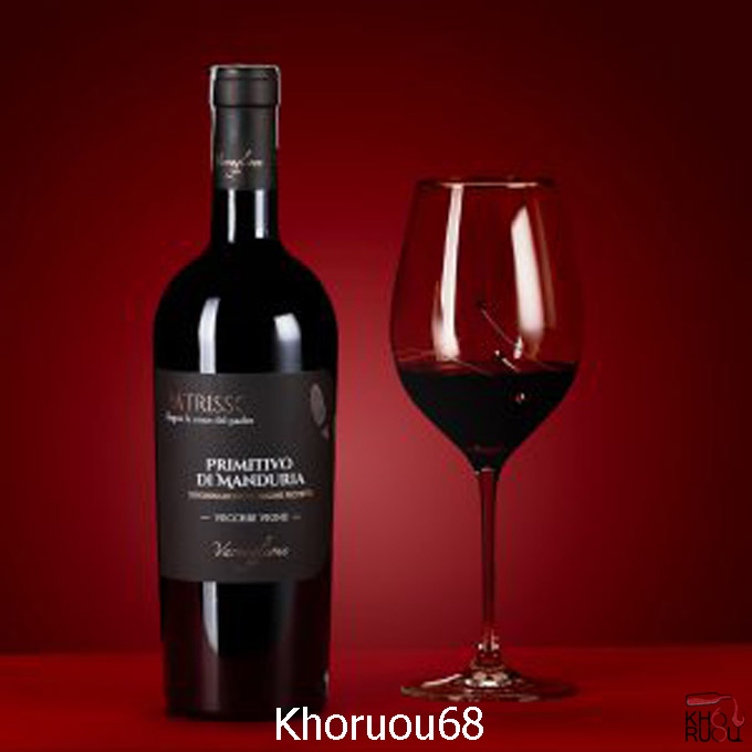 Rượu vang Ý Varvaglione Patrisso Primitivo Del Salento