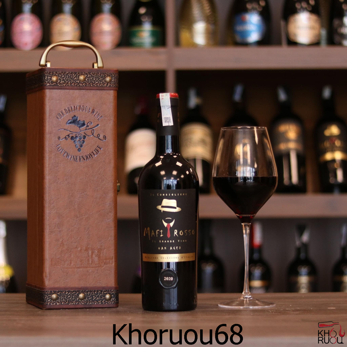 Rượu vang Ý Mafi Rosso Oak Aged. Rượu vang Ý Mafi Rosso Oak Aged