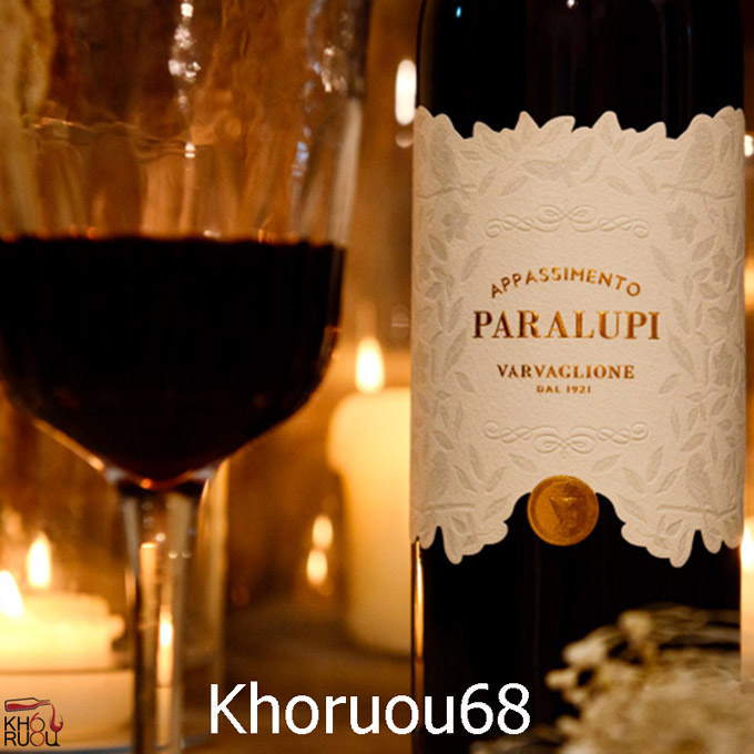 Rượu vang Ý Paralupi Appassimento Rosso di Puglia IGP Rượu vang Ý Paralupi Appassimento Rosso di Puglia IGP