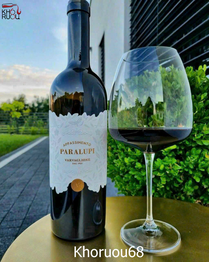 Rượu vang Ý Paralupi Appassimento Rosso di Puglia IGP Rượu vang Ý Paralupi Appassimento Rosso di Puglia IGP