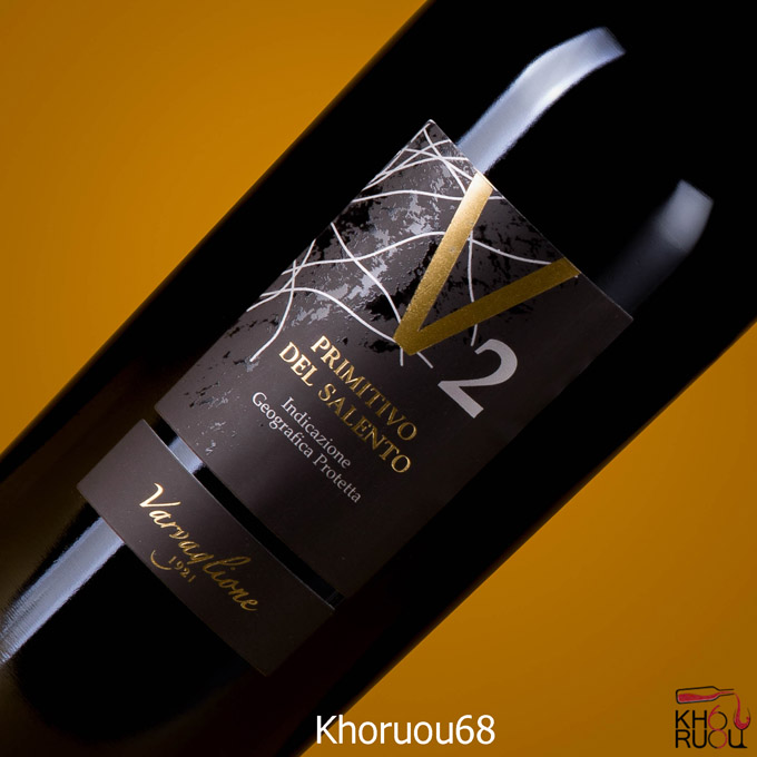 Rượu Vang Ý V2 Primitivo Del Salento