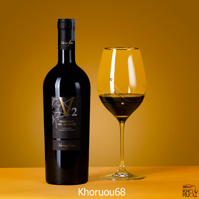 Rượu Vang Ý V2 Primitivo Del Salento