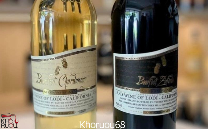 bearfoot-chardonnay... Rượu Vang Mỹ Bearfoot Chardonnay