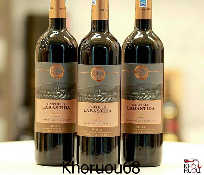 Rượu vang Tây Ban Nha Castillo Labastida Crianza