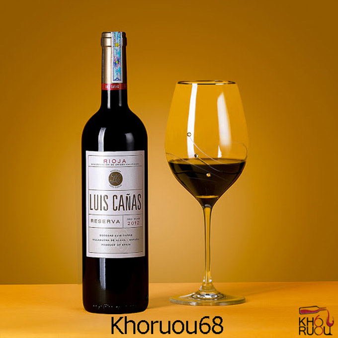 ruou-vang-luis-canas-reserva Rượu vang Tây Ban Nha Luis Cañas Reserva
