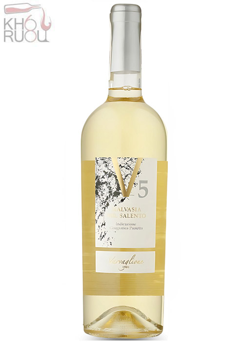 Rượu Vang Ý V5 Malvasia Bianca Del Salento Rượu Vang Ý V5 Malvasia Bianca Del Salento
