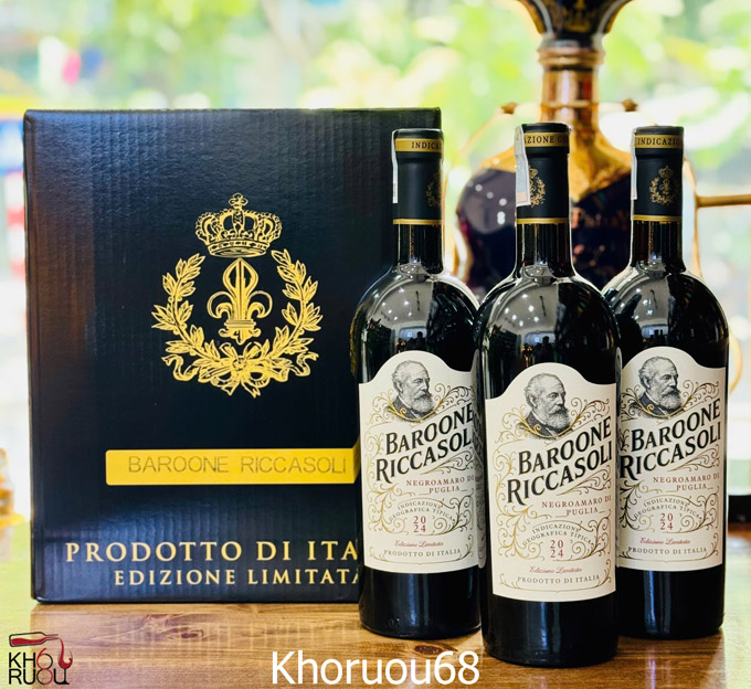 Rượu Vang Ý Barone Ricasoli Negroamaro