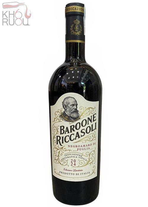 Rượu Vang Ý Barone Ricasoli Negroamaro